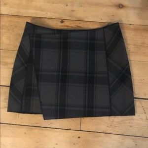 Free people size 0 plaid skirt